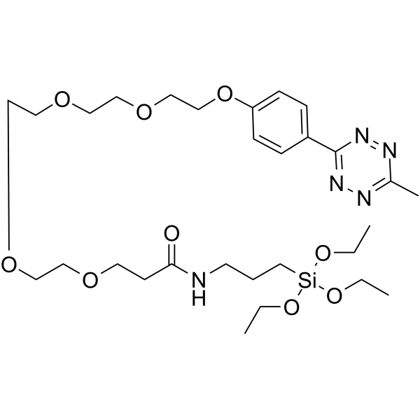 Methyltetrazine-PEG5-triethoxysilane 2353410-01-0